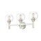 Z-Lite Sutton Vanity, 3-Light, 23.75 In.W x 7 In.L x 10.25 In.H, Brushed Nickel/Clear 7502-3V-BN - alternate 8